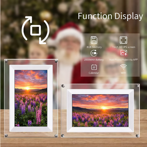 7 Inch Acrylic Digital Frame