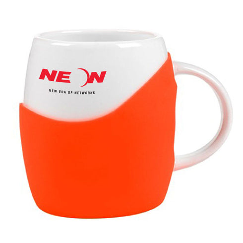 14 oz Rotunda with Silicone Band Mug