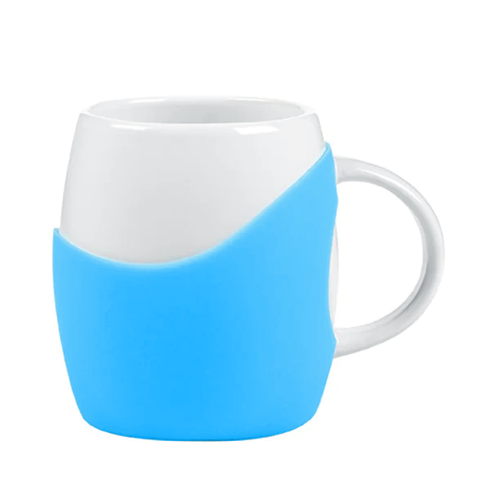 14 oz Rotunda with Silicone Band Mug