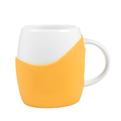 14 oz Rotunda with Silicone Band Mug