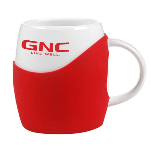 14 oz Rotunda with Silicone Band Mug