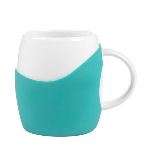 14 oz Rotunda with Silicone Band Mug
