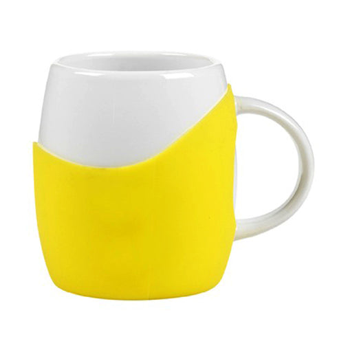 14 oz Rotunda with Silicone Band Mug