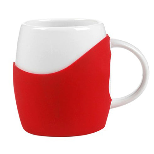 14 oz Rotunda with Silicone Band Mug