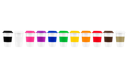 14 oz Manhattan with Grip & Lid Tumbler