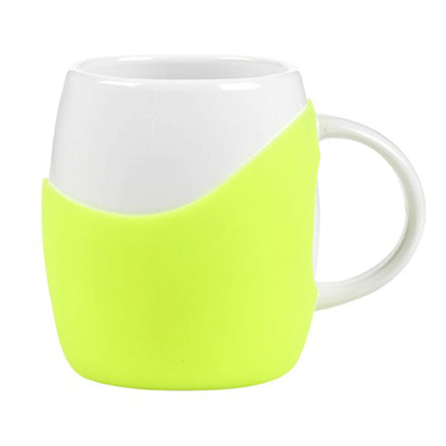 14 oz Rotunda with Silicone Band Mug