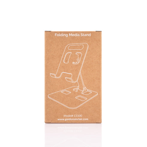 Folding Media Stand