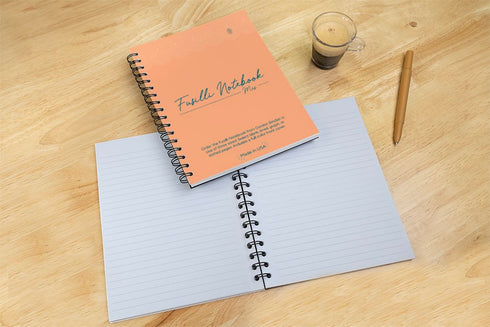 7x9 Fusilli Notebook