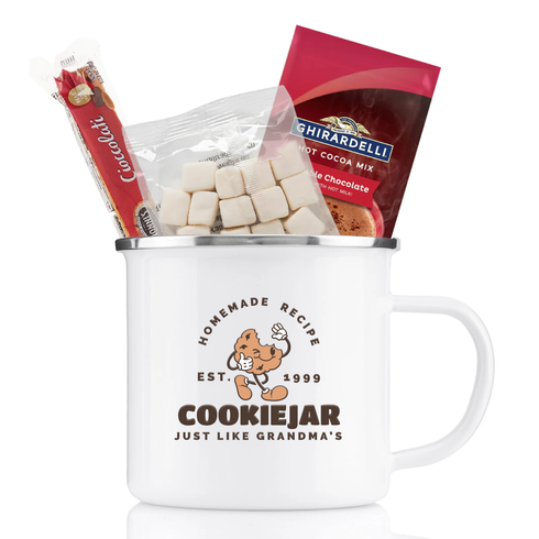 18 oz Camper II Mug & Hot Cocoa Gift Set