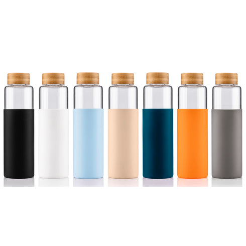 Sleeved Glass Bottle