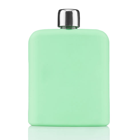 6 oz Hipster Flask Bottle