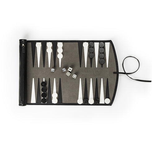 Heritage Roll-Up Backgammon Set