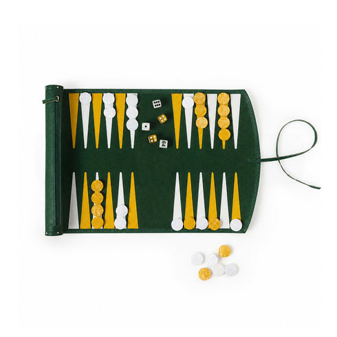 Heritage Roll-Up Backgammon Set