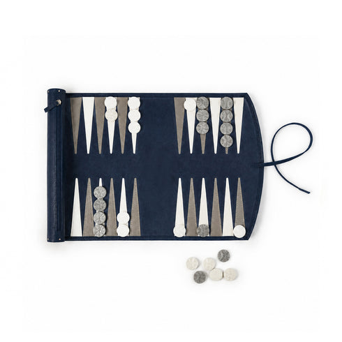 Heritage Roll-Up Backgammon Set