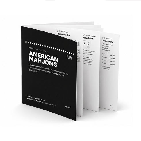 Heritage American Travel Mahjong Set