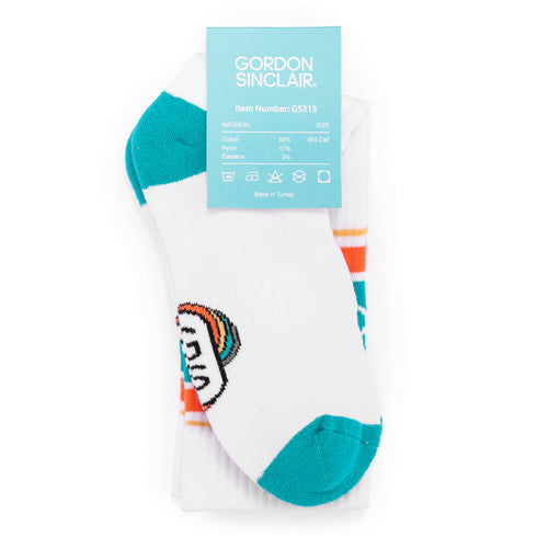 Athletic Cotton Blend Socks