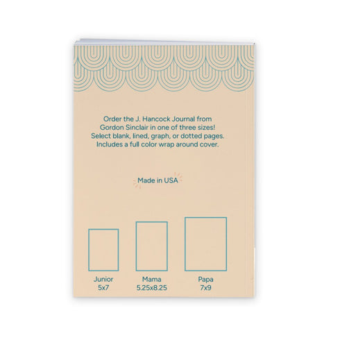 5x7 Hancock Notebook