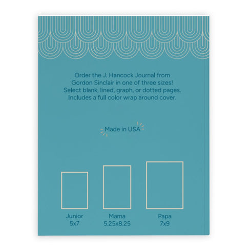 7x9 Hancock Notebook