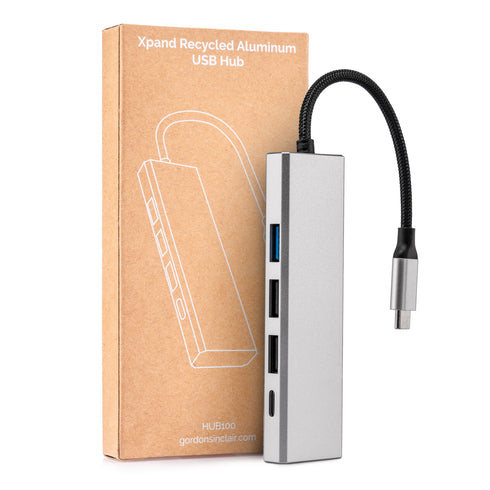 Recycled Super Speed Hub with Data Transfer