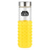 20 oz Silicone Grip Square Bottle