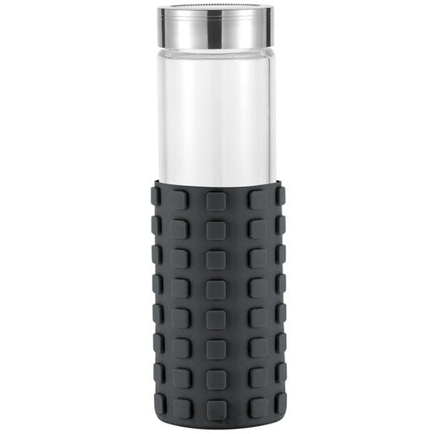 20 oz Silicone Grip Square Bottle