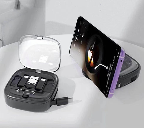 The Traveler Retractable USB Cable Set