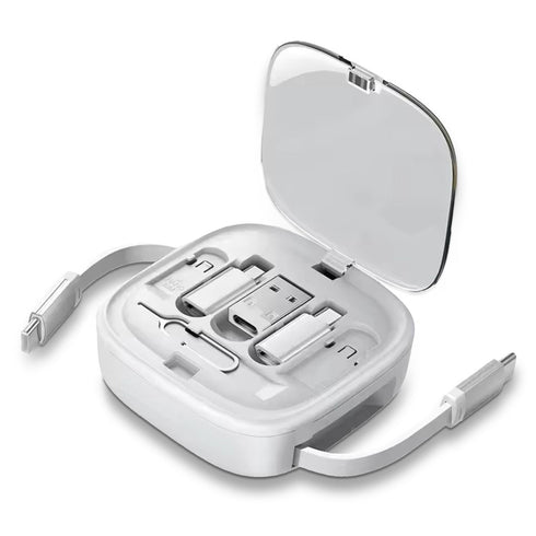 The Traveler Retractable USB Cable Set