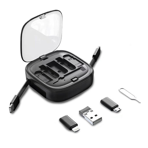 The Traveler Retractable USB Cable Set