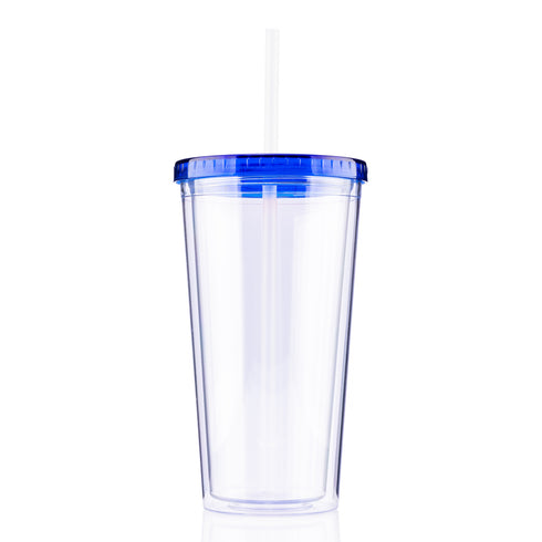 20 oz Venti Slurpy Clear with Solid Lid Tumbler