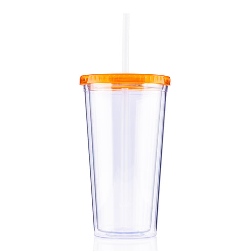 20 oz Venti Slurpy Clear with Solid Lid Tumbler