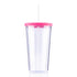 20 oz Venti Slurpy Clear with Solid Lid Tumbler