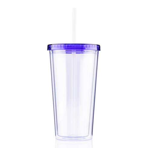 20 oz Venti Slurpy Clear with Solid Lid Tumbler
