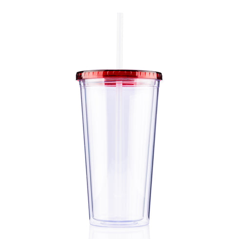 20 oz Venti Slurpy Clear with Solid Lid Tumbler