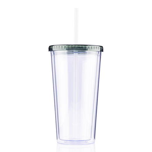 20 oz Venti Slurpy Clear with Solid Lid Tumbler