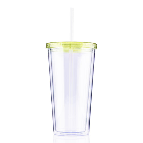 20 oz Venti Slurpy Clear with Solid Lid Tumbler