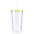 20 oz Venti Slurpy Clear with Solid Lid Tumbler