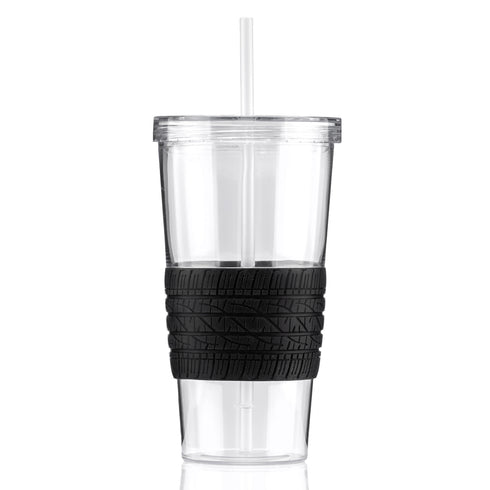 24 oz Burpy Tire Tumbler