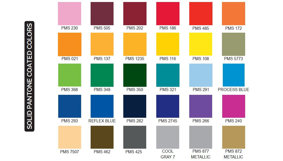 Pmd Color PMS Color List – Gordon Sinclair