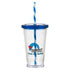 16 oz Slurpy with Striped Straw Tumbler