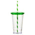 16 oz Slurpy with Striped Straw Tumbler