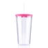 20 oz Venti Slurpy Clear with Solid Lid Tumbler