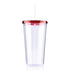 20 oz Venti Slurpy Clear with Solid Lid Tumbler