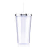 20 oz Venti Slurpy Clear with Solid Lid Tumbler