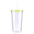 20 oz Venti Slurpy Clear with Solid Lid Tumbler